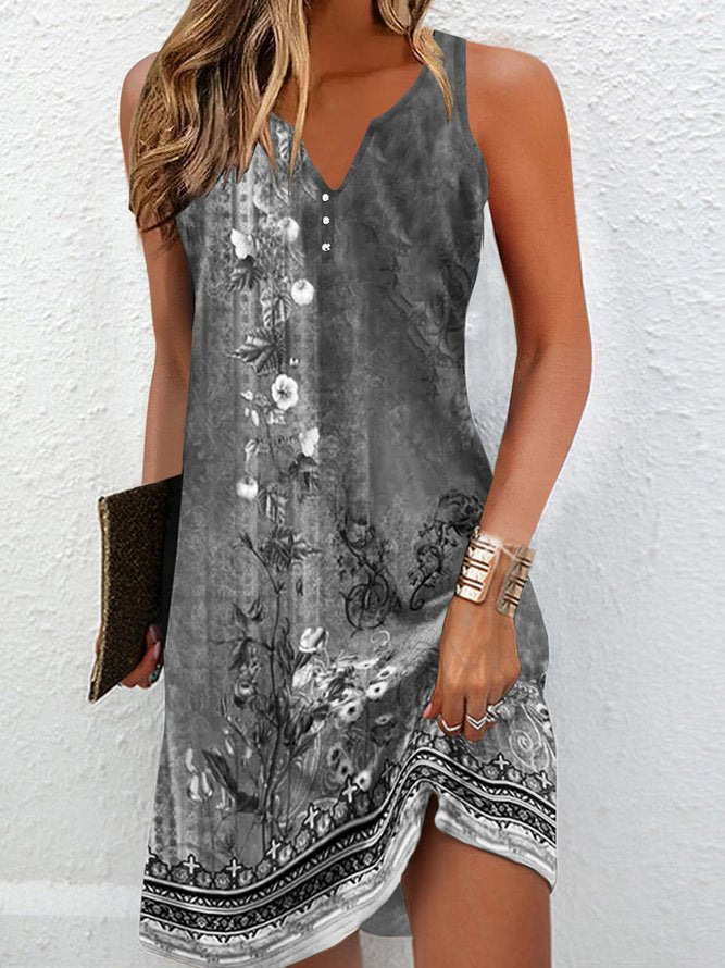 Klara | Sleeveless Mini Dress – Comfortable Relaxed Fit