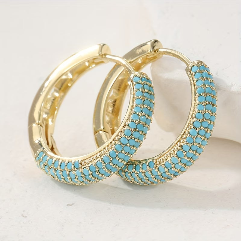 Charming Turquoise Earrings