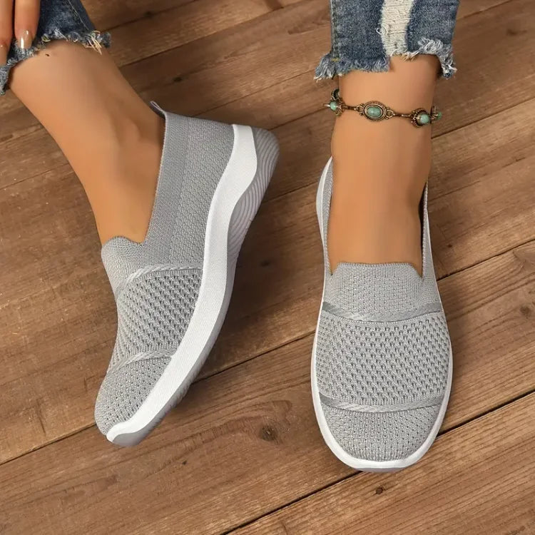 Azalea orthopedic slip-on sneakers in Grey by Cévora London