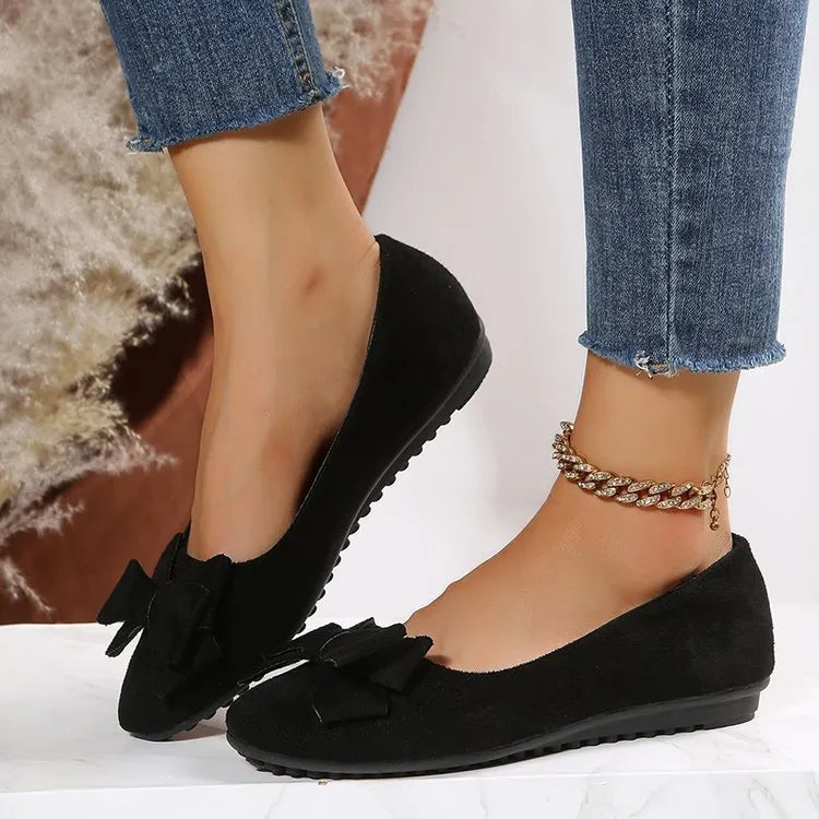 Isla | Slip-On Summer Loafers with Decorative Bow
