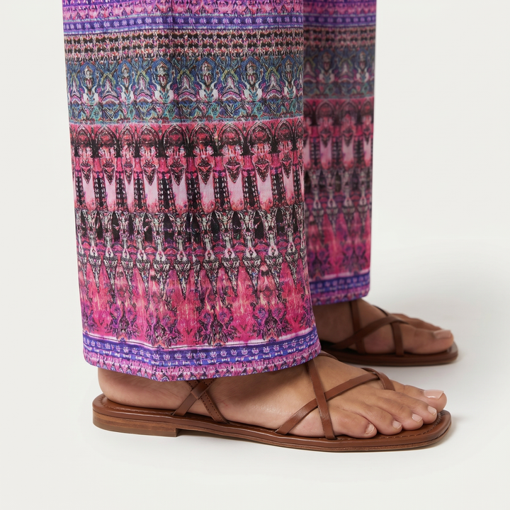 Sofia | Bohemian Summer Pants with Elasticated Waist