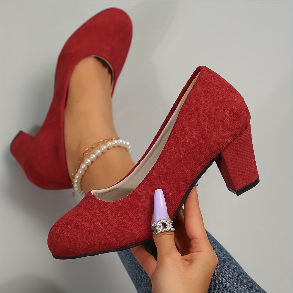 LaureEase™ Wide-Toe Comfort Heels