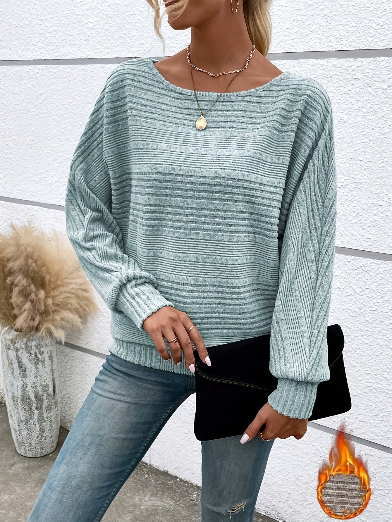 Clara | Long-Sleeve Round Neck Top