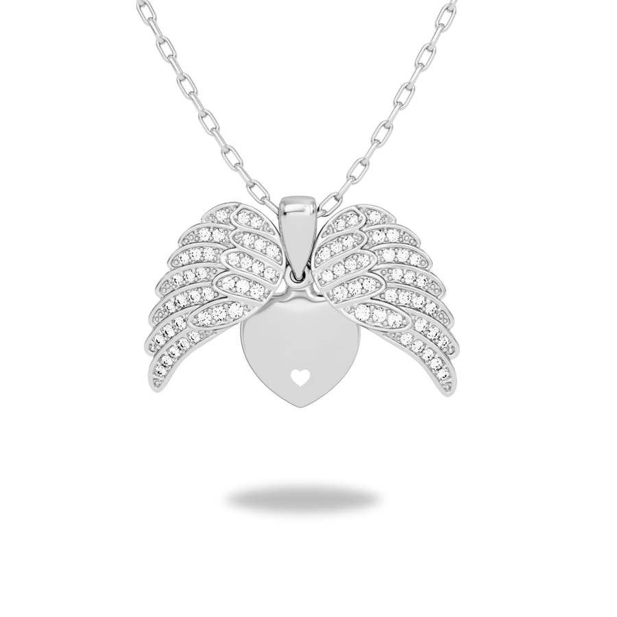 Always With You Angel Necklace