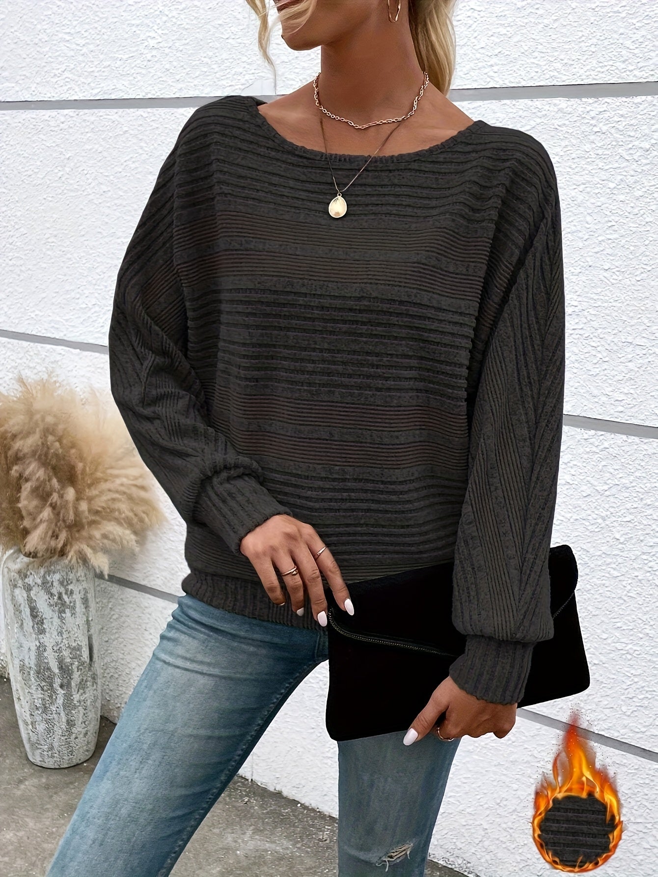 Clara | Long-Sleeve Round Neck Top