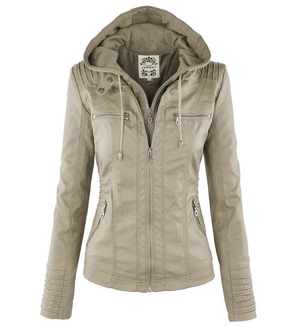 Monica | Robust and Elegant Leather Jacket