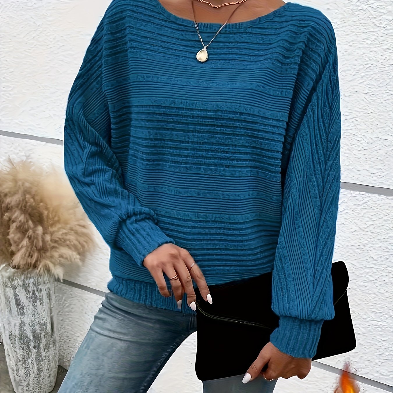 Clara | Long-Sleeve Round Neck Top