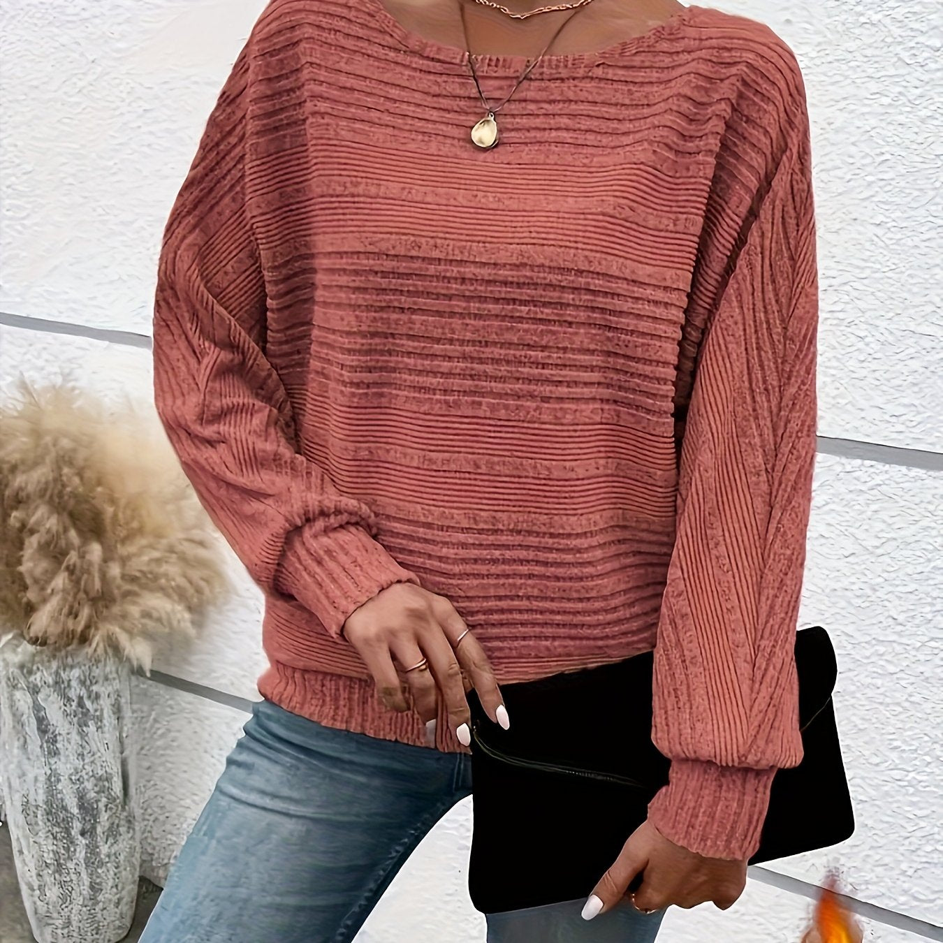 Clara | Long-Sleeve Round Neck Top