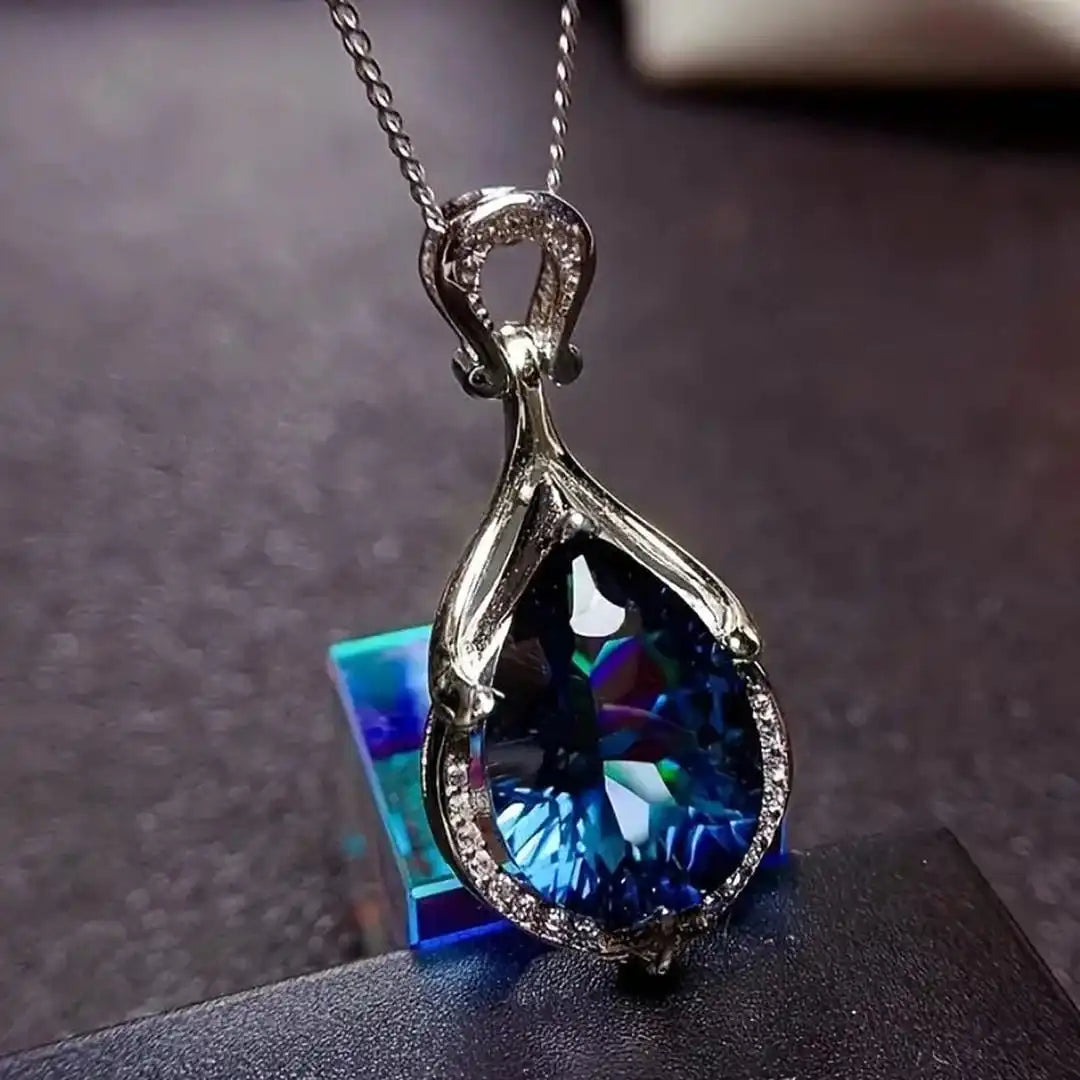 Sophisticated Sapphire Necklace