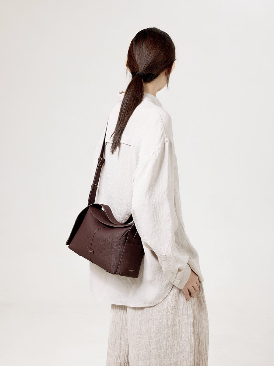 Large Lioré Roof Bag - Burgundy