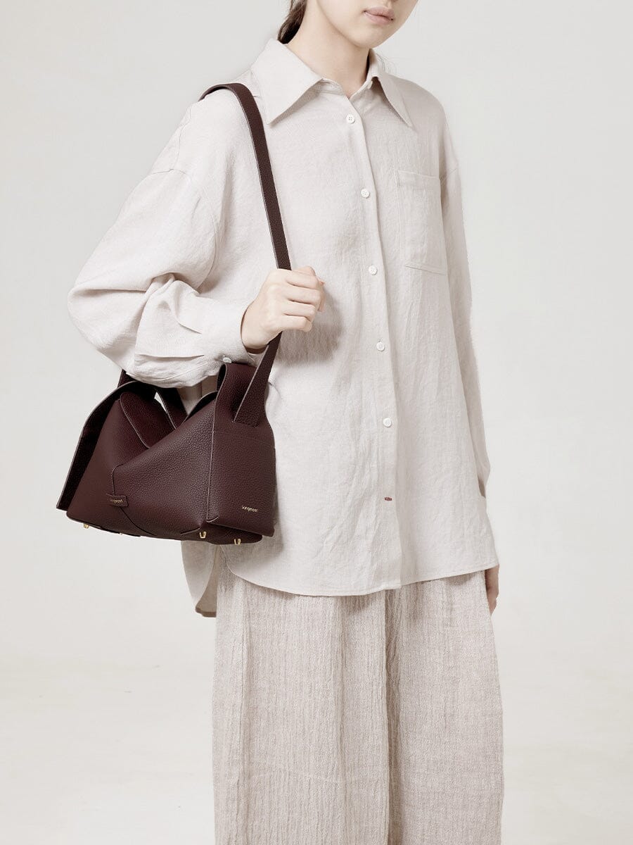 Large Lioré Roof Bag - Burgundy
