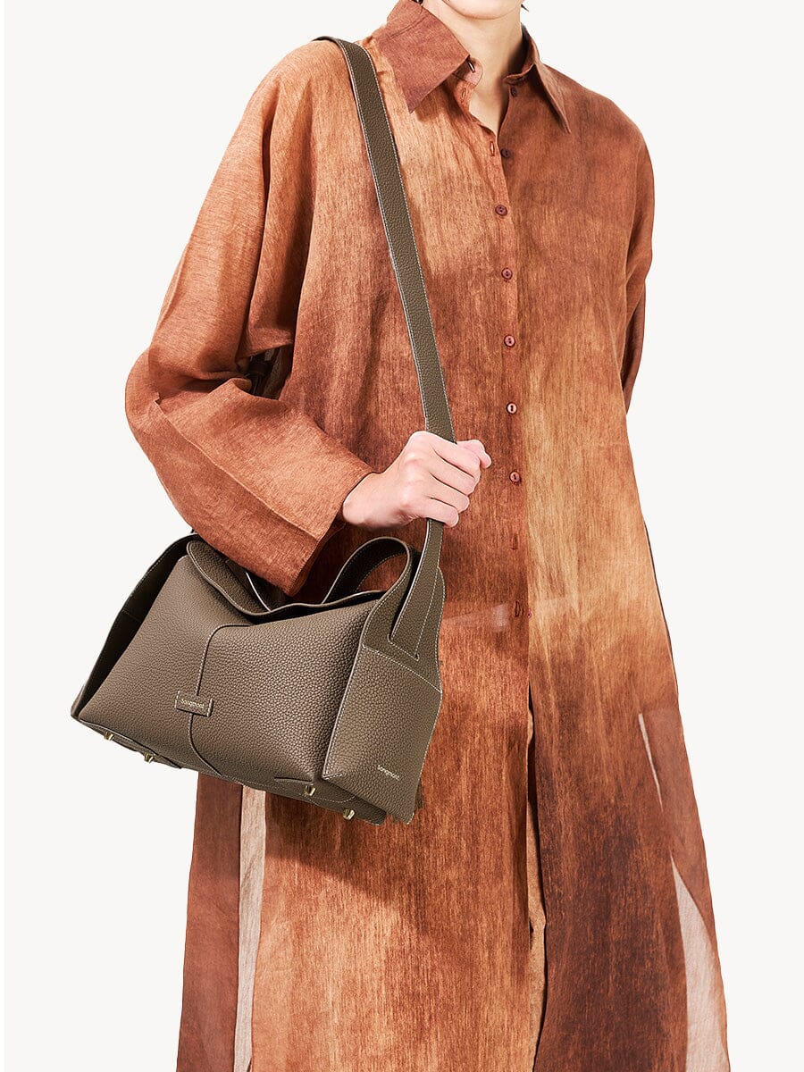 Large Lioré Roof Bag - Taupe