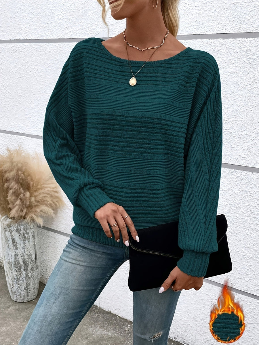 Clara | Long-Sleeve Round Neck Top