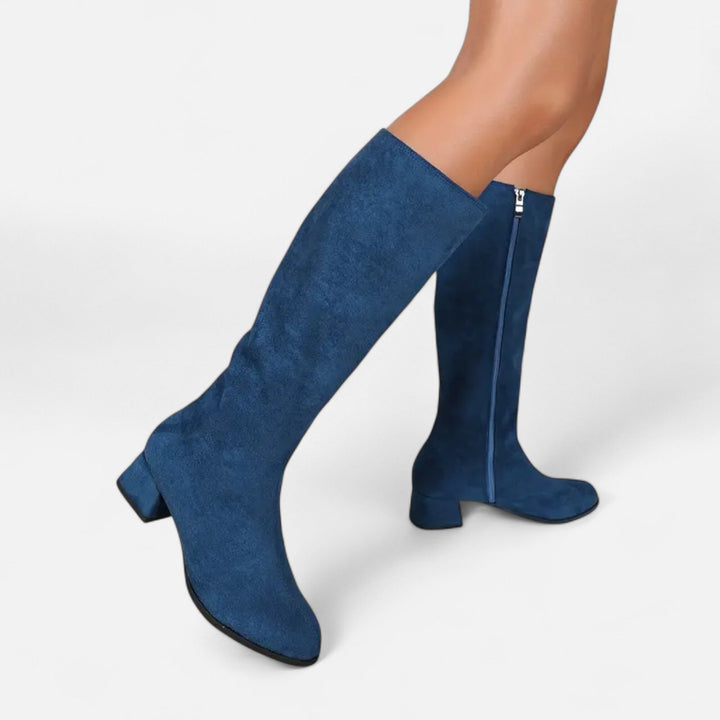 Gemma | Skinny Zipper Boots