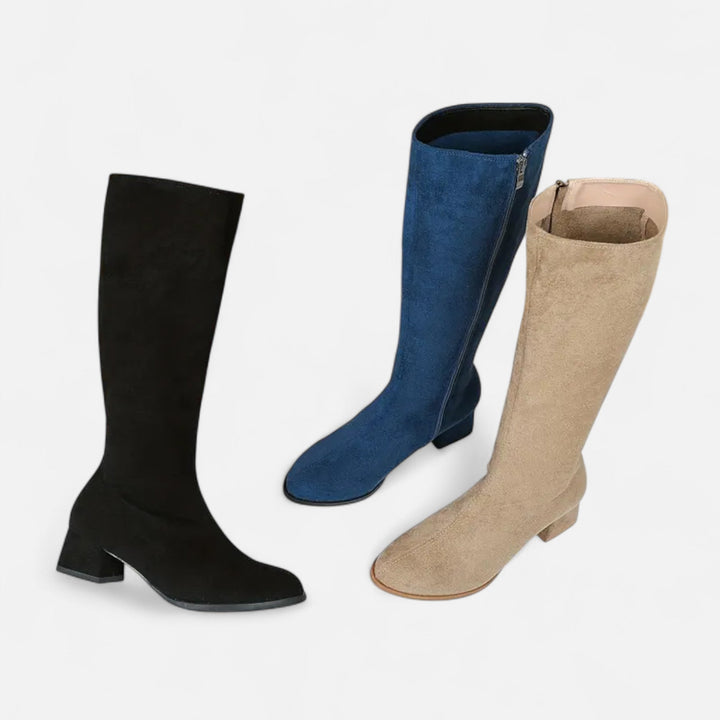 Gemma | Skinny Zipper Boots