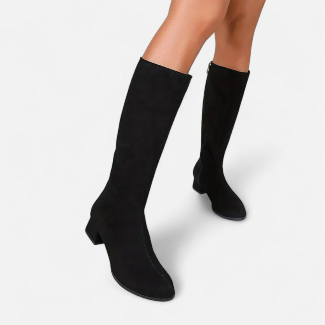 Gemma | Skinny Zipper Boots