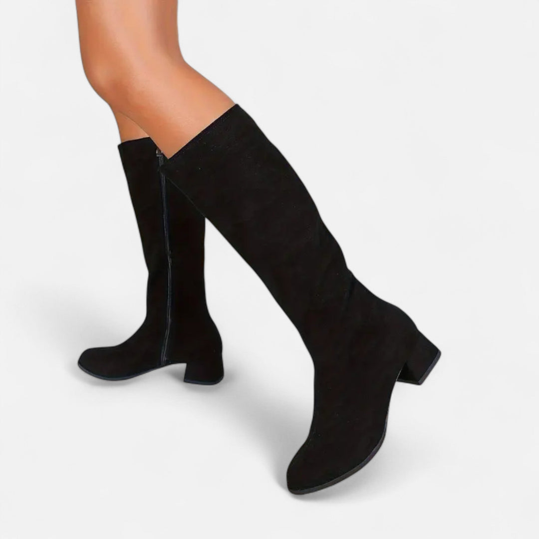Gemma | Skinny Zipper Boots