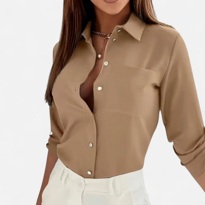 Sylvie | Elegant Button-Up Shirt
