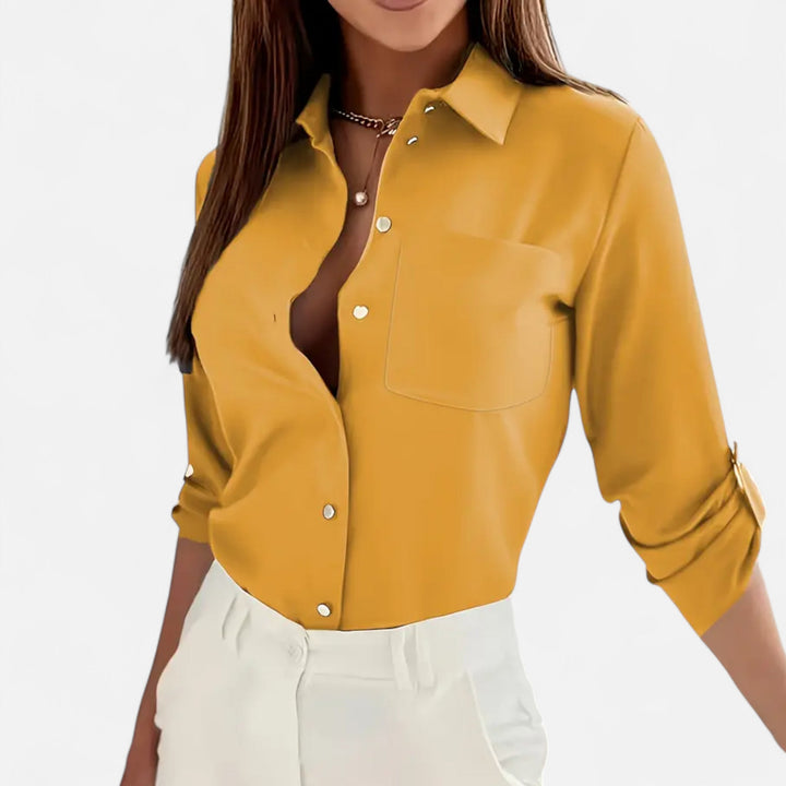 Sylvie | Elegant Button-Up Shirt