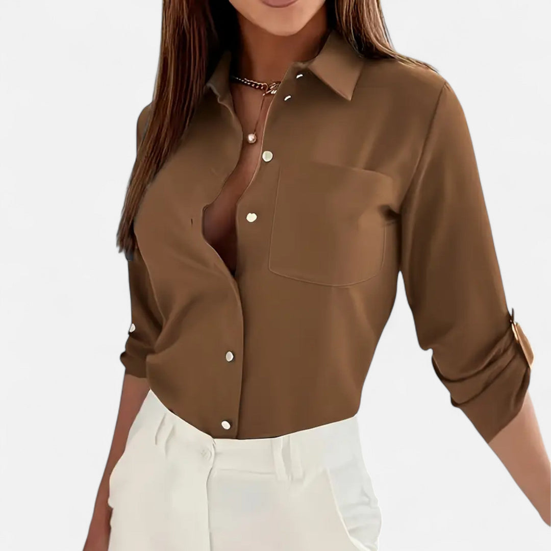 Sylvie | Elegant Button-Up Shirt
