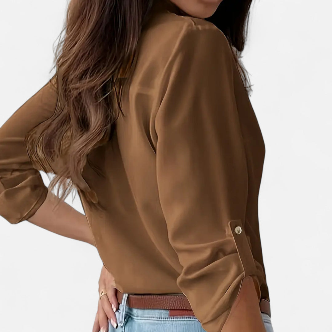 Sylvie | Elegant Button-Up Shirt