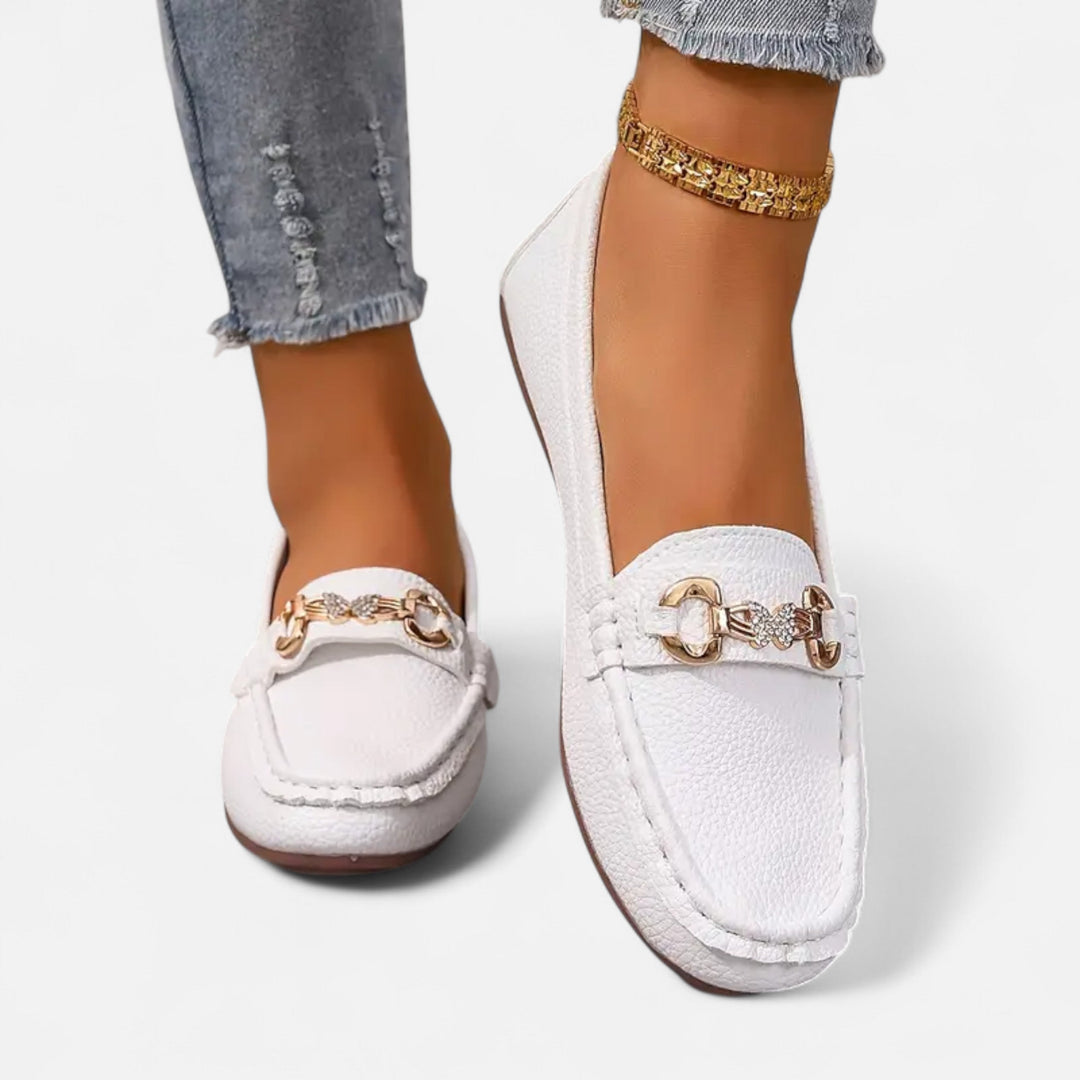 Marlowe | Diamond Butterfly Strap Shoes