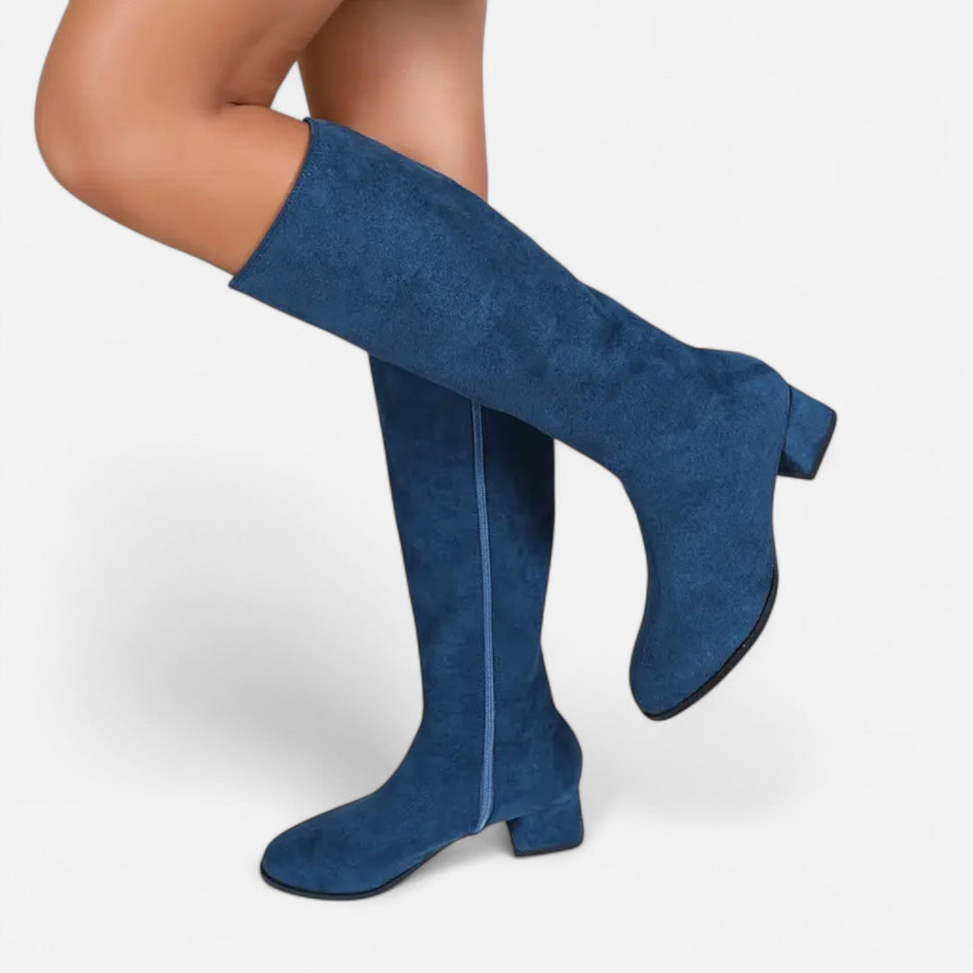 Gemma | Skinny Zipper Boots
