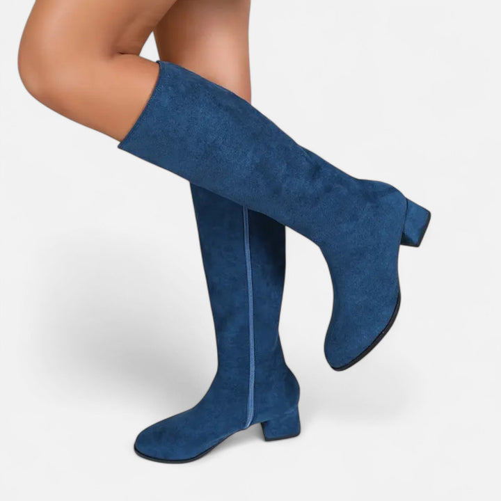 Gemma | Skinny Zipper Boots