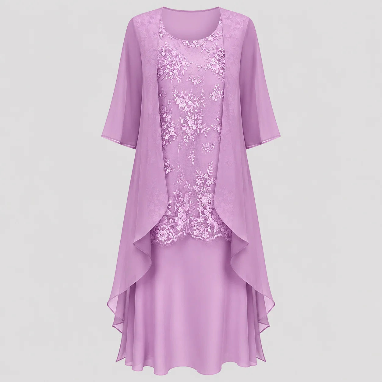 Lumi | Chiffon Two-Piece Dress