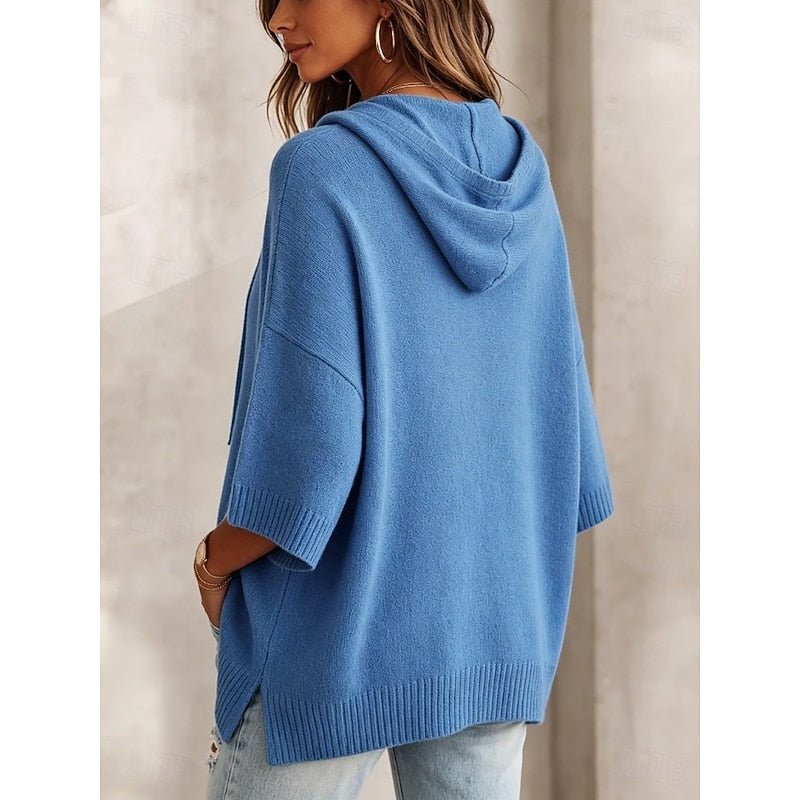 Cassidy | Relaxed Hooded Jumper