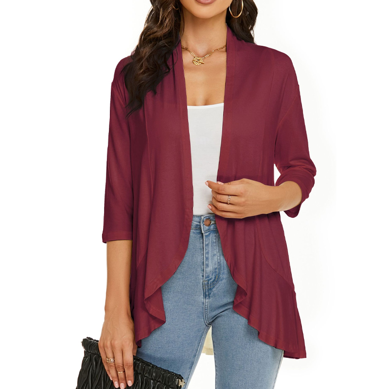 Livia | Relaxed Open Front Cardigan