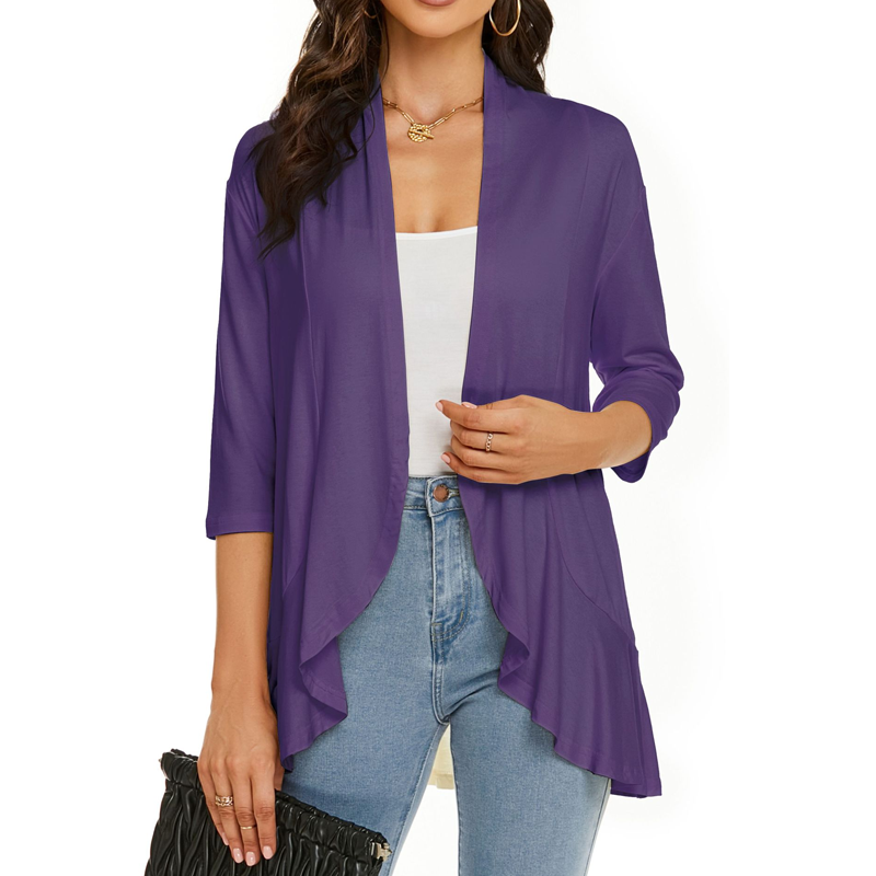 Livia | Relaxed Open Front Cardigan