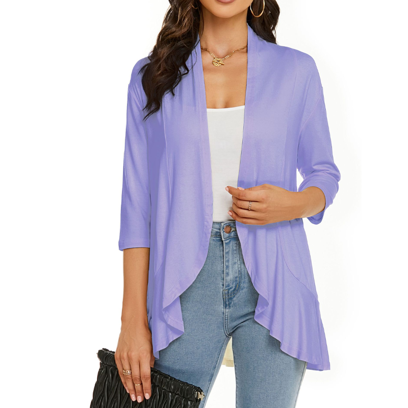 Livia | Relaxed Open Front Cardigan