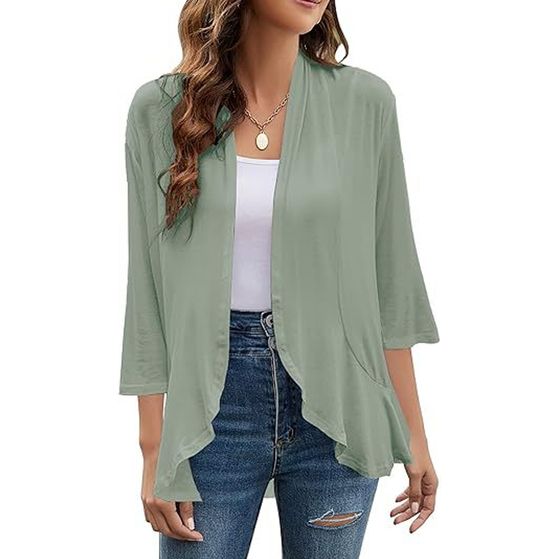 Livia | Relaxed Open Front Cardigan